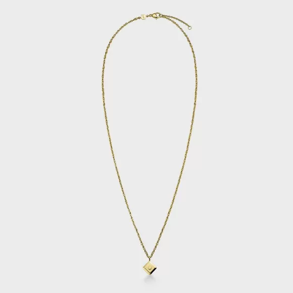 CLUSE Essentielle Chain Necklace Pendant, Gold Colour