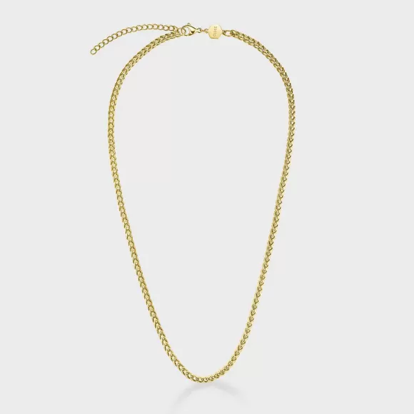 CLUSE Essentielle Cuban Chain Necklace, Gold Colour