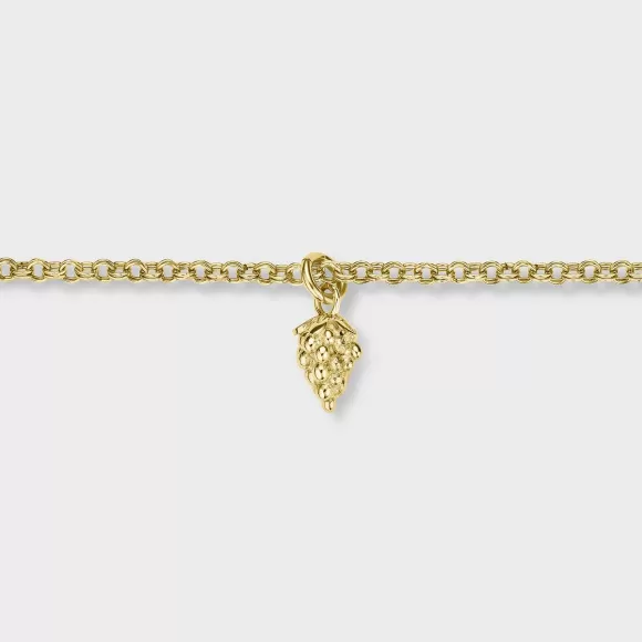 CLUSE Essentielle Grape Charm Necklace, Gold Colour