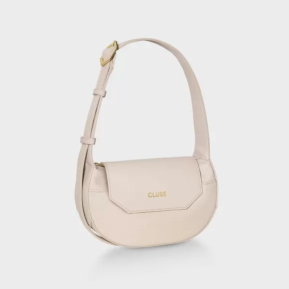 CLUSE Sacrois Petite Crossbody Bag, Beige, Gold Colour