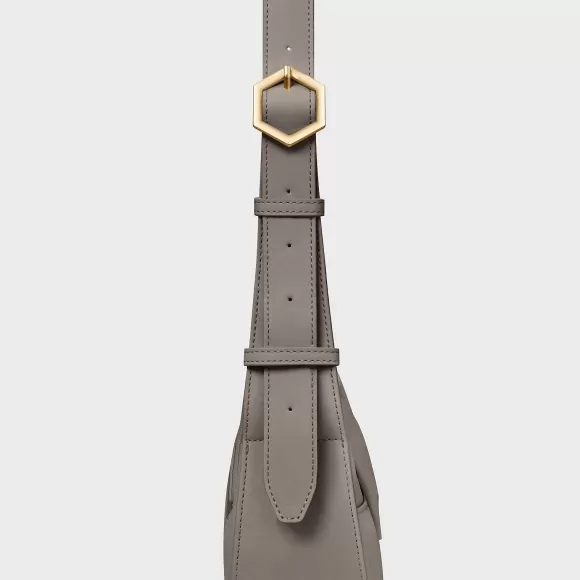 CLUSE Sacrois Petite Crossbody Bag, Dark Grey, Gold Colour